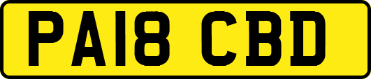 PA18CBD