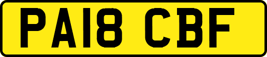 PA18CBF