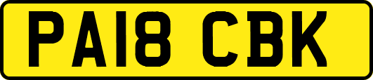 PA18CBK