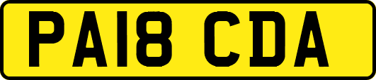 PA18CDA