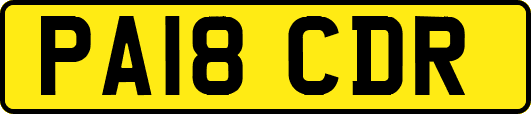 PA18CDR