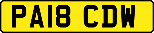 PA18CDW