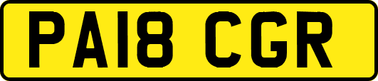 PA18CGR