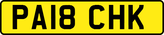 PA18CHK