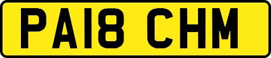 PA18CHM
