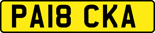 PA18CKA