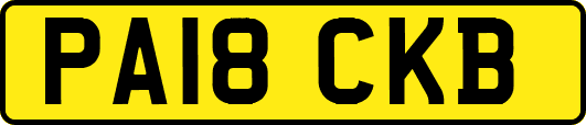 PA18CKB