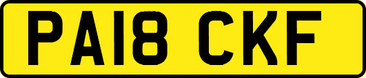 PA18CKF