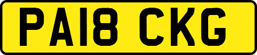 PA18CKG