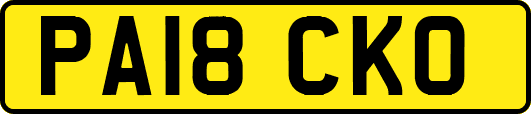 PA18CKO
