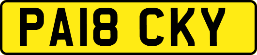 PA18CKY