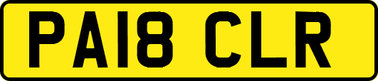 PA18CLR