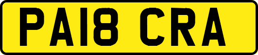 PA18CRA