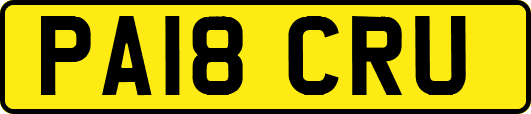 PA18CRU