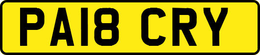 PA18CRY