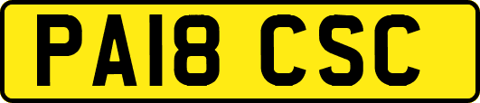 PA18CSC
