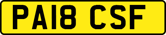 PA18CSF