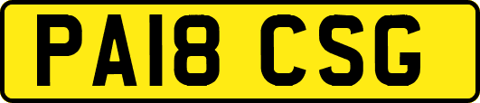 PA18CSG