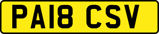 PA18CSV