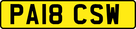 PA18CSW