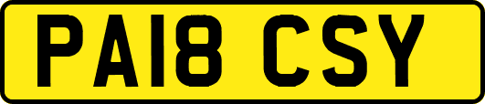 PA18CSY