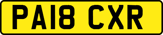 PA18CXR