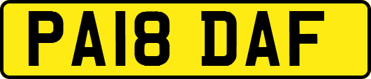 PA18DAF