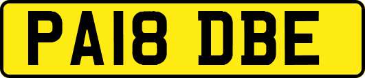 PA18DBE
