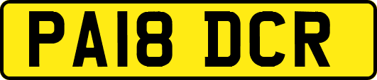 PA18DCR
