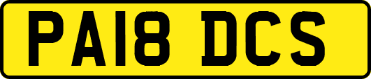 PA18DCS