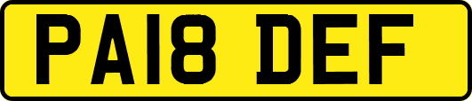 PA18DEF