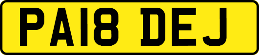 PA18DEJ
