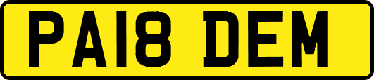PA18DEM