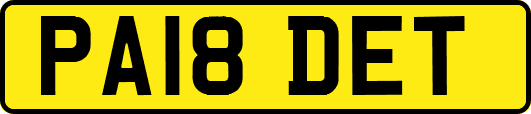 PA18DET