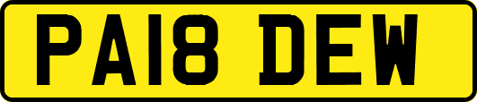 PA18DEW