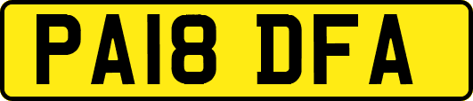PA18DFA