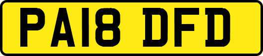PA18DFD