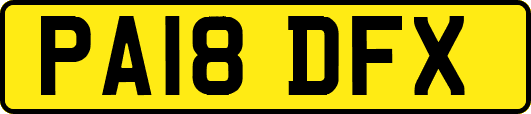 PA18DFX