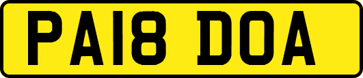 PA18DOA