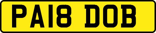 PA18DOB
