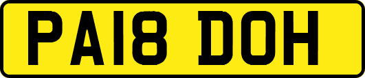 PA18DOH