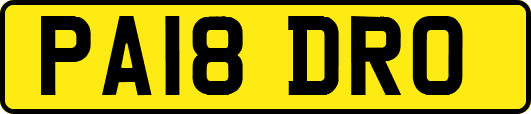 PA18DRO