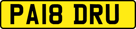 PA18DRU