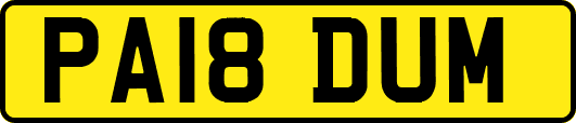 PA18DUM