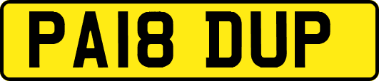 PA18DUP