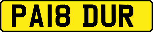 PA18DUR