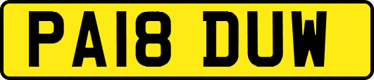 PA18DUW