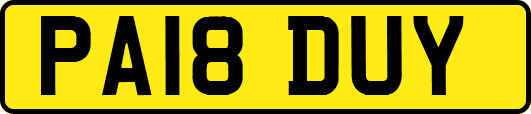 PA18DUY