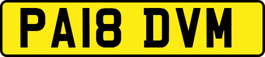 PA18DVM