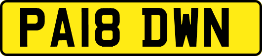 PA18DWN